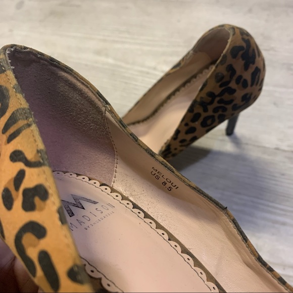 Madison brown leopard print stiletto - Picture 5 of 10